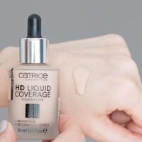 Kem Nền Catrice HD Liquid Coverage Foundation chỉ số chống nắng SPF25