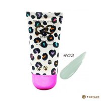 Kem nền CC Cream Cathy Doll, kem nền trang điểm màu xanh, chống nắng, cho da mặt trắng mịn