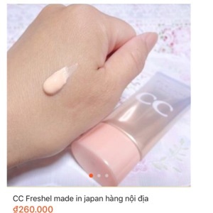 Kem nền CC Kanebo Freshel CC cream SPF 32 PA++