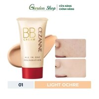 Kem Nền Cezanne BB Cream SPF23 PA++ 01 Light Ochre 40g