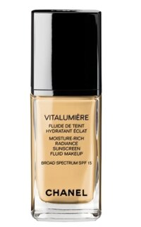 Kem Nền Chanel Vitalumiere Moisture-Rich Radiance Sunscreen Fluid Makeup SPF 15