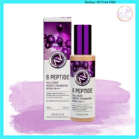 Kem Nền Che Khuyết Điểm ENOUGH 8 Peptide Full Cover Perfect Foundation SPF50+ PA+++ 100g