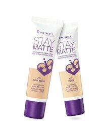 Kem Nền Che Khuyết Điểm Rimmel Stay Matte Liquid Mousse 30ml [bonus]