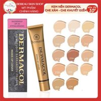 Kem Nền Che Khuyết Điểm Dermacol Make up Cover 30g Che Xăm Chống Nước Chống TrôI