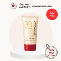 Kem Nền Che Khuyết Điểm Cezanne BB Cream All In One #1 Light Ochre Nhật Bản SPF 23 PA++ 40g