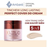 Kem nền che khuyết điểm TINCHEW DD cream cao cấp Hàn Quốc chống nước lâu trôi phù hợp cho mọi loại da 50g, Maputi