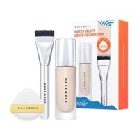 Kem Nền Cho Da Dầu Wakemake Water Velvet Cover Foundation SPF30/PA+++ 30ml - Màu #17 Pale (Tặng Cọ Dàn Nền & Bông Mút)