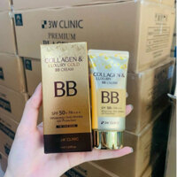 Kem Nền Chống Nắng 3in1 3W Clinic Collagen & Luxury Gold BB Cream SPF 50/PA+++ 50ml
