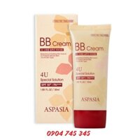 Kem Nền Chống Nắng Aspasia 4U Special B.B Solution Cream SPF 50/ Pa+++