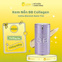 Kem Nền Chống Nắng BB Collagen Cellio Blemish Balm 40ml Tím - Sáng #21