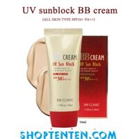 Kem Nền Chống Nắng BB Cream UV Sun Block SPF 50/PA+++