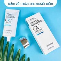 Kem nền chống nắng CC - 3W CLINIC CRYSTAL WHITENING CC CREAM SPF 50 / PA +++