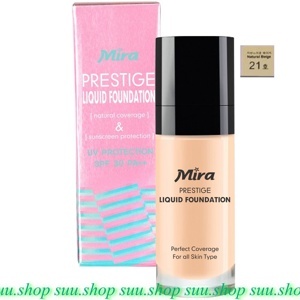 Kem nền chống nắng MIRA liquid foundation