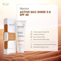 Kem nền chống nắng Neova Silc Sheer 2.0 Kem chống nắng Neova Spf40