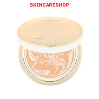 Kem Nền dạng nén The Face Shop Gold Collagen Ampoule Glow Foundation - 203