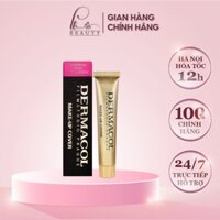 Kem Nền Dermacol Che Phủ Lỗ Chân Lông Hình Săm Kiểm Soát Dầu Chống Thấm Nước Kết Cấu Mịn Màng 30g