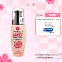 Kem Nền Dermacol Matt Control Make-up dành cho dầu