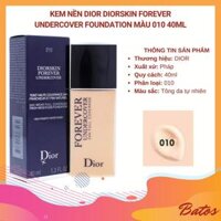 Kem nền Dior DiorSkin Forever Undercover Foundation màu 010 40ml