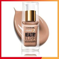 Kem Nền Dưỡng Ẩm CoverGirl Vitalist Healthy Elixir Foundation Hàng Mỹ Mỹ phẩm xách tay