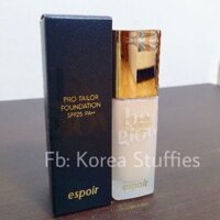 KEM NỀN ESPOIR PRO TAILOR FOUNDATION - BE GLOW