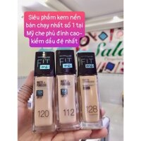 Kem Nền Fit Me Maybelline New York Matte Poreless Foundation 30ml