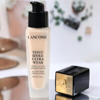 Kem Nền Lancôme/Kem Nền Dạng Lỏng Lâu Trôi Lancôme/Kem Nền Siêu Bền Lancôme Teint Idole 30ml SPF38 PA++ [Chính hãng]