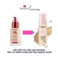 Kem Nền lâu trôi Dermacol 24h Control Makeup dành da khô, hỗn hợp | Dermacol | Mỹ Phẩm Chính Hãng