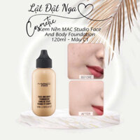 Kem Nền MAC Studio Face And Body Foundation 120ml - Màu C1 ( Sản Phẩm CHính Hãng Công Ty ).