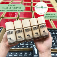 Kem nền MAKE UP FOR EVER MUFE Skin HD Foundation Y205 1N00, R210 1R02, Y215 1Y04, Y218 1N06, Y225 1Y08