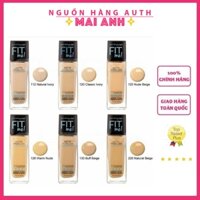 Kem Nền  Maybelline Fit Me Matte Poreless Foundation SPF22 30ml Kiềm Dầu, Cho Lớp Nền Mịn Lì Tự Nhiên
