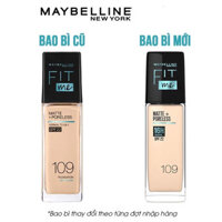 Kem Nền Maybelline Mịn Nhẹ Kiềm Dầu Chống Nắng Fit Me Matte Poreless Foundation SPF22 30ml - 222 True Beige