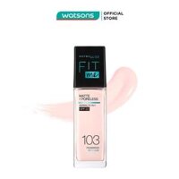 Kem Nền Maybelline New York Fit Me Matte Poreless Kiềm Dầu Chống Nắng SPF22 30ml .128 Warm Nude
