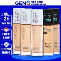 Kem Nền Maybelline Superstay 24h Che Khuyết Điểm Lâu Trôi Kiềm Dầu - Kem Nền Maybeline Fit Me Trang Điểm Da Dầu Mụn GENB