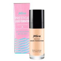 Kem nền mịn da chống nắng Mira Liquid Foundation 30ml - Hàng chính hãng