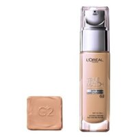 Kem nền mịn da dạng lỏng L'Oreal Paris True Match Liquid Foundation (30ml) Tông G2 Gold Porcelain