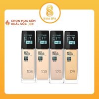 Kem Nền Mịn Nhẹ Kiềm Dầu Fit Me Maybelline Matte Poreless Foundation 30ml
