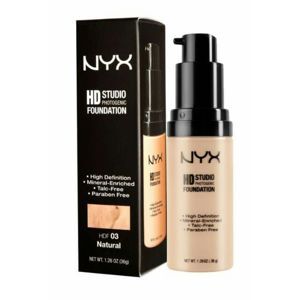 Kem nền NYX HD Studio Photogenic Foundation #HDF01 Nude 36g