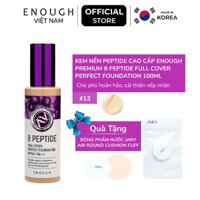 Kem nền Peptide cao cấp Enough Premium 8 Peptide Full Cover Perfect Foundation 100ml #13