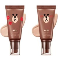 Kem Nền phiên bản siêu cưng Missha Perfect Cover B.B Cream Line Friends Edition SPF42 PA+++