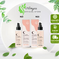 Kem Nền Pretty Skin Collagen Foundation, Kem Nền Collagen, Kem Nền Lâu Trôi 100ml