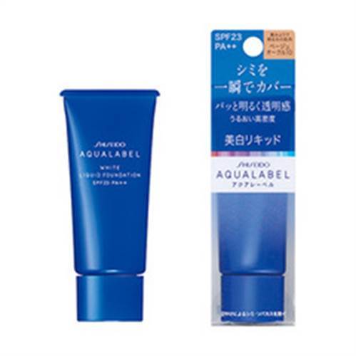 Kem nền Shiseido AquaLabel White Liquid Foundation SPF 23 25g