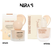 Kem nền Sivanna Born to Glow  HF5106/ Luminous Pearl Flawless Foundation HF633 Thái Lan