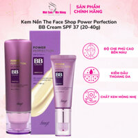 Kem Nền The Face Shop Power Perfection  BB Cream SPF37 PA++ [Môi Son Má Hồng]