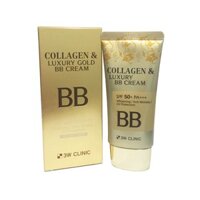 Kem Nền Trang Điểm 3W Clinic Collagen & Luxury Gold BB Cream SPF50+ PA+++ 50ml