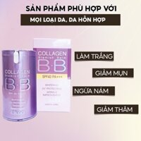 Kem Nền Trang Điểm Chống Nắng BB Cream Collagen Cellio SPF 40 PA++