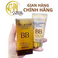 Kem Nền Trang Điểm Collagen & Luxury Gold BB Cream SPF50 PA+++ 3W Clinic 50ml THT83