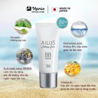 Kem nền trang điểm đa chức năng BB Cream Naris Ailus Stress Free 30g, che khuyết điểm kiềm dầu tốt nhất của Nhật