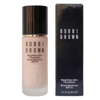 KEM NỀN TRANG ĐIỂM KIỀM DẦU BOBBI BROWN WEIGHTLESS SKIN FOUNDATION CHỐNG NẮNG SPF15 - TONE N032 SAND