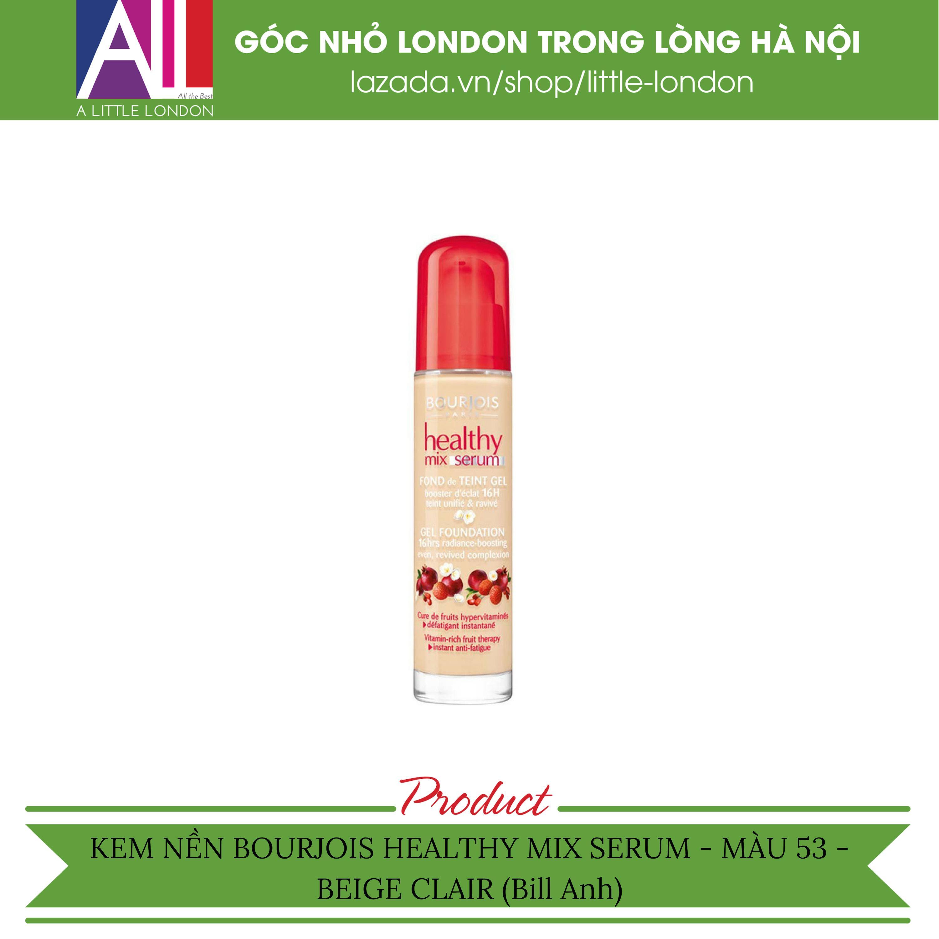 Kem nền trang điểm nuôi dưỡng da BOURJOIS Healthy Mix Serum #53 30ml