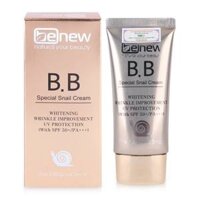 Kem nền trang điểm tone tự nhiên siêu mịn 3 in 1 BB Benew Special Snail Hàn Quốc tinh chất ốc sên SPF 50 PA  50ml - Hàng Chính Hãng